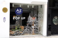 Window design for hellofrom Thessaloniki store
