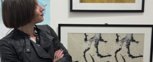 Participating in a group exhibition in Rome